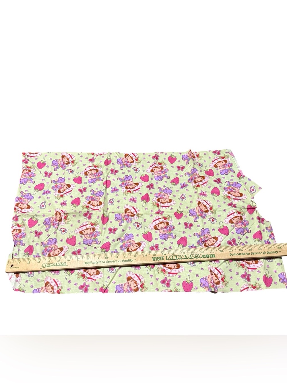 Vintage Strawberry Shortcake Fabric Remnants - Picture 12 of 13